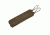 Sandpiper of California My Bag Tag, Luggage I.D.  Strap, Coyote Brown MBT-O-CB