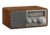 Sangean AM / FM Analog Wooden Cabinet Radio, Walnut-Silver, SG-116