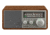 Sangean AM / FM Analog Wooden Cabinet Radio, Walnut-Silver, SG-116