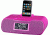 Sangean AM/FM-RDS Digital Atomic Clock Radio with iPod Dock, Large LCD Display, Pink RCR-10 PK