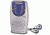 Sangean AM/FM Stereo, Speaker + Earbuds, Analog Tuning Pocket Radio, Silver/ blue SR-3
