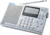 Sangean AM/FM Stereo/SW Digital Tuning, Clock/Alarm, 5 Tuning Methods, Silver ATS-505P