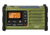 Sangean AM / FM / Weather / Handcrank / Solar / Emergency Alert Radio, Green-Black, SG-112