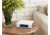 Sangean HD AM/FM-RBDS Digital Tuning Clock Radio w/USB Phone Charging, White, Small, HDR-15