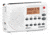 Sangean HD Radio / FM-RBDS / AM Portable Radio, White-Gray, SG-108