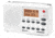 Sangean HD Radio / FM-RBDS / AM Portable Radio, White-Gray, SG-108