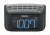 RCR-24 Digital Tuning Clock Radio with Aux-In, Black