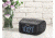RCR-24 Digital Tuning Clock Radio with Aux-In, Black