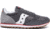Saucony Jazz Low Pro Casual Shoes - Mens, Castlerock/Light Grey/Red, Medium, 13, S2866-266-13