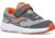 Saucony Ride 10 JR Sneakers - Kids, Grey/Orange, 12, Wide, SL267314-W-12