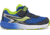 Saucony Ride 10 JR Sneakers - Kids, Navy/Green, 10, Wide, SL266043-W-100