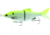 Savage Gear 3D Shine Swimming Glide Bait, Slow Sink, Chartreuse Shad, 5 1/4in, 1oz, SG-135-CS