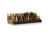 Savior Equipment 12 Slot Pistol Rack, RAL 8000 Tan, 7in H x 25in L x 9.5in D, RK-HAND-XTWELVE-TN