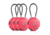 Savior Equipment 3 Digit Cable Lock, 4 Pack, Pink, Small, LK-ROUND-PI-FOURPK