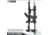 Savior Equipment 3-Slot Adjustable Wall Rack, Gray, RK-WALL-ADX3-GS