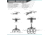 Savior Equipment 3-Slot Angle Adjustable Rafle Wall Rack, OD Green, 12in W x 3.5in H x 8.5in D, OD Green, Top: 12in W x 3.5in H x 8.5in D ; Bottom: 12.5in W, RK-WALL-ADX3-OG