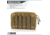 Savior Equipment 9x5in Admin Pouch, Molle Style, Tan, SP-9X5MOL-ADMIN-TN