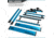 Savior Equipment Aluminum Fishing Rod Rack, 24 Slot, Ocean Blue, RK-FRODAL-24-OB