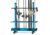Savior Equipment Aluminum Fishing Rod Rack, 24 Slot, Ocean Blue, 24in x 28.25in x 13in, RK-FRODAL-24-OB