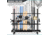 Savior Equipment Aluminum Fishing Rod Rack, 36 Slot, Carbon Black, RK-FRODAL-36-BK
