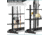 Savior Equipment Aluminum Fishing Rod Rack, 36 Slot, Carbon Black, RK-FRODAL-36-BK