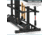 Savior Equipment Aluminum Fishing Rod Rack, 36 Slot, Carbon Black, RK-FRODAL-36-BK