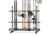 Savior Equipment Aluminum Fishing Rod Rack, 36 Slot, Gunmetal Grey, 35in x 30.25in x 14.75in, RK-FRODAL-36-GM