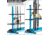 Savior Equipment Aluminum Fishing Rod Rack, 36 Slot, Ocean Blue, RK-FRODAL-36-OB