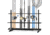 Savior Equipment Aluminum Fishing Rod Rack, 48 Slot, Carbon Black, 46.5in x 30.25in x 14.75in, RK-FRODAL-48-BK
