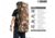 Savior Equipment Camo Urban Warfare Double Rifle Bag, Chocolate Chip Camo, 36in, RB-3612DG-VER2-DBDU