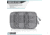 Savior Equipment IFAK Buddy, Individual Medical Pouch, Gray, Small, SP-FD-IFAK8X5-GS