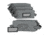 Savior Equipment Loose Sac Soft Ammo Carrier, 4 Pack, Grey, 7.75in x 3.5in x 4in, SP-AMST-4P-GS