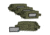 Savior Equipment Mini Loose Sac Soft Ammo Carrier, 4 Pack, OD Green, 6.75in x 3.25in x 3in, SP-MINIAMST-4P-OG