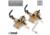 Savior Equipment Adjustable Pistol Hanger w/ Double Hook