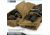 Savior Equipment Urban Warfare Double Rifle Case, 36in, Dark FDE, RB-3612DG-VER2-TN