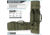 Savior Equipment Urban Warfare Double Rifle Case, 55in, OD Green, RB-5512DG-VER2-OG