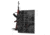 Savior Equipment Wall Rack System 5 Panel Kit w/Attachments, Black, 24in x 30.25in x 0.63in, WRS-HALF-A3P6-BK