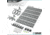 Savior Equipment Wall Rack System 5 Panel Kit w/Attachments, Gray, 24x30.25x0.63in, WRS-HALF-A3P6-GS