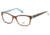 Savvy SV0403 Eyeglass Frames - Havana Frame Color