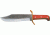 Sawmill Cutlery Ark-N-Saw, 14.5in., stainless blade, Brown leather belt sheath SM9