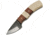Sawmill Filework Hunter Fixed Blade Knife, 2in, Standard Edge, Bone and Wood Handle SM0021