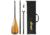 Mana Glass QuickDraw Traveler Stand Up Paddle-Wood Grain