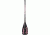 Storm QuickDraw 3 Piece Traveler SUP Paddle 100 sq in-Black Blade with Pink Trim