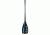 Storm QuickDraw 3 Piece Traveler SUP Paddle 90 sq in-Black Blade with Blue Trim