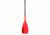 Storm QuickDraw 3 Piece Traveler SUP Paddle 90 sq in-Red Blade with Black Trim