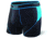 SAXX Kinetic Boxer Brief - Mens, Black/Electric Blue, M, SXBB27-BEL-M