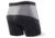 SAXX Kinetic Boxer Brief - Mens, Black/Steel, L, SXBB27-BLS-L