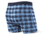SAXX Undercover Boxer Brief - Mens, Blue Gingham, Large, SXBB19-BGI-L