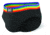 SAXX Undercover Briefs - Mens, Black Rainbow, Medium, SXBR19-BPR-M