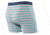 SAXX Vibe Boxer Brief - Mens, Blue Witty Stripe, Large, SXBM35-WIT-L